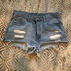 Jean shorts